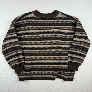 Men's Classic Striped Crewneck Sweater